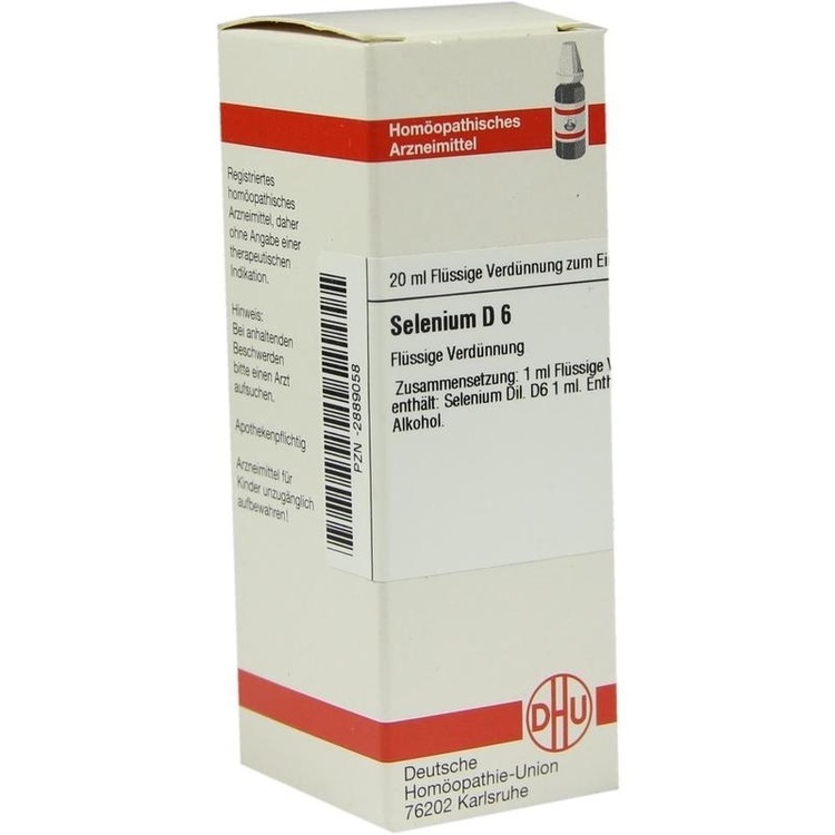 SELENIUM D 6 Dilution 20 ml