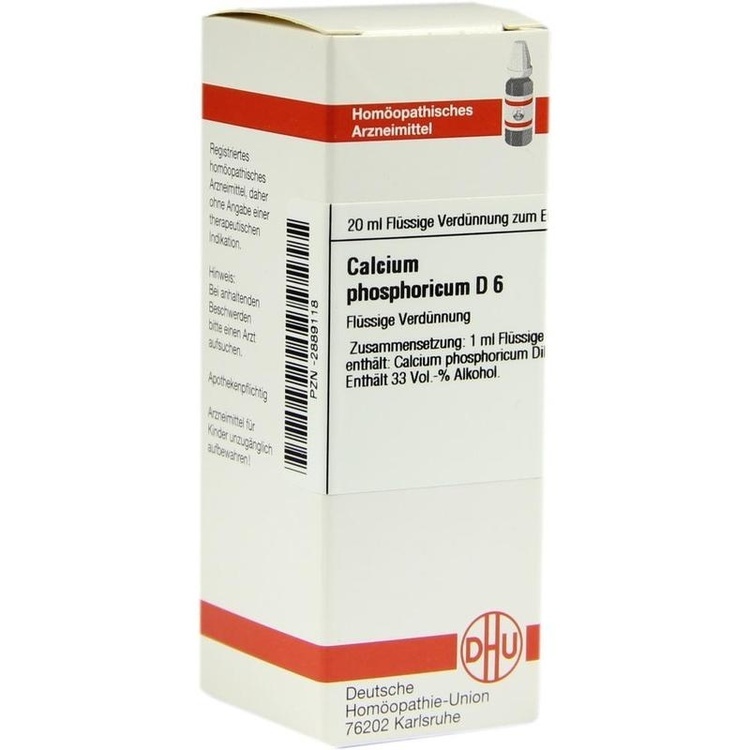 CALCIUM PHOSPHORICUM D 6 Dilution 20 ml