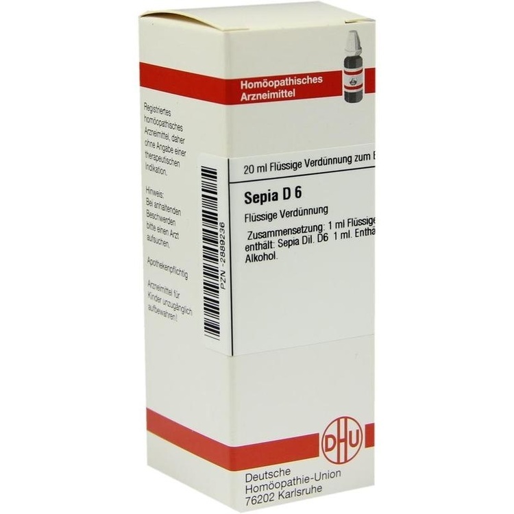 SEPIA D 6 Dilution 20 ml