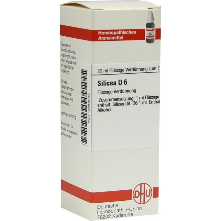 SILICEA D 6 Dilution 20 ml