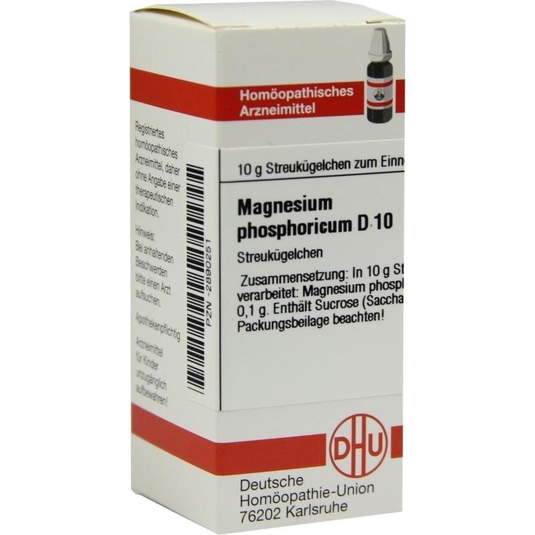 MAGNESIUM PHOSPHORICUM D 10 Globuli 10 g