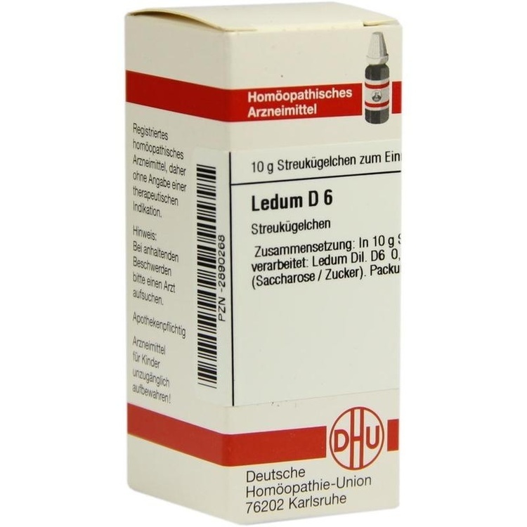 LEDUM D 6 Globuli 10 g