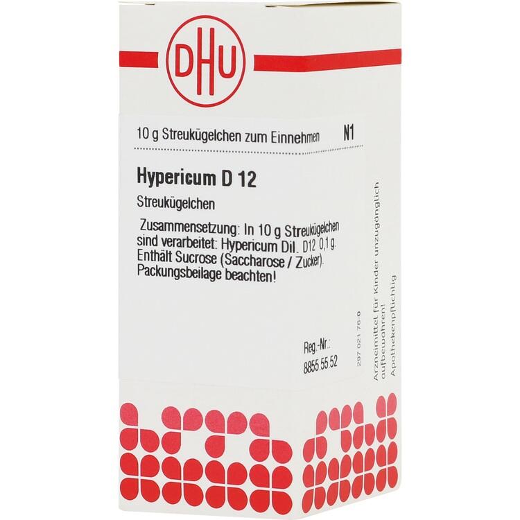 HYPERICUM D 12 Globuli 10 g