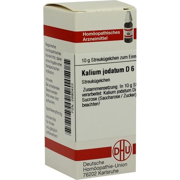 KALIUM JODATUM D 6 Globuli 10 g