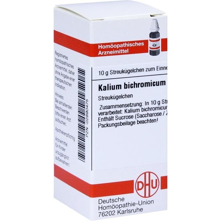 KALIUM BICHROMICUM D 12 Globuli 10 g