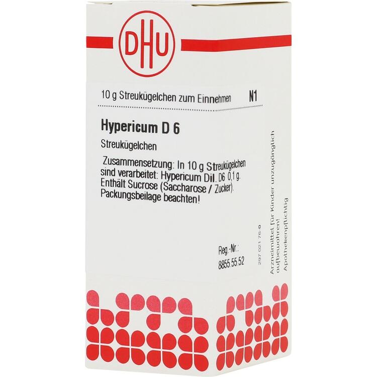 HYPERICUM D 6 Globuli 10 g