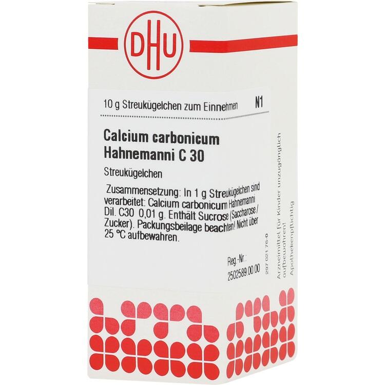 CALCIUM CARBONICUM Hahnemanni C 30 Globuli 10 g