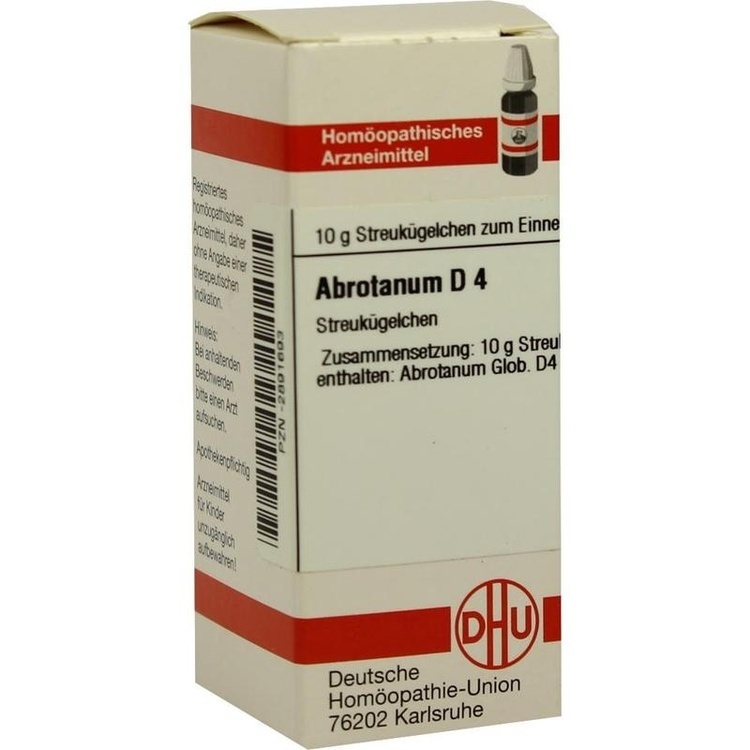 ABROTANUM D 4 Globuli 10 g