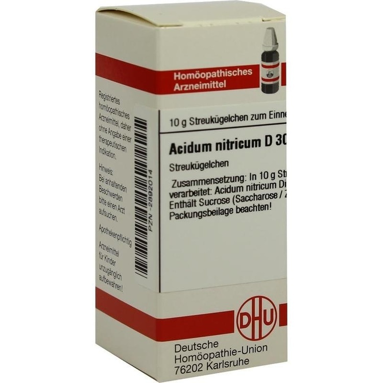 ACIDUM NITRICUM D 30 Globuli 10 g