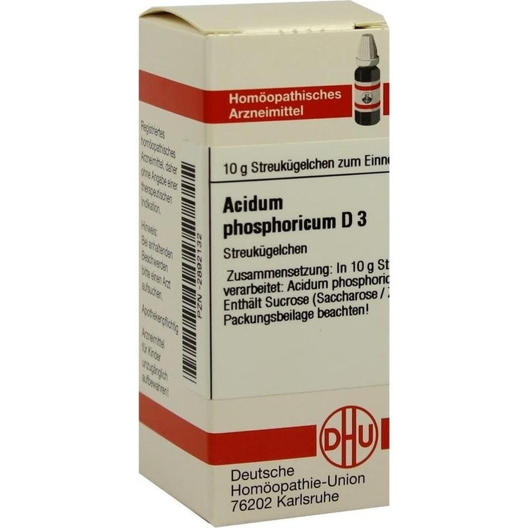 ACIDUM PHOSPHORICUM D 3 Globuli 10 g