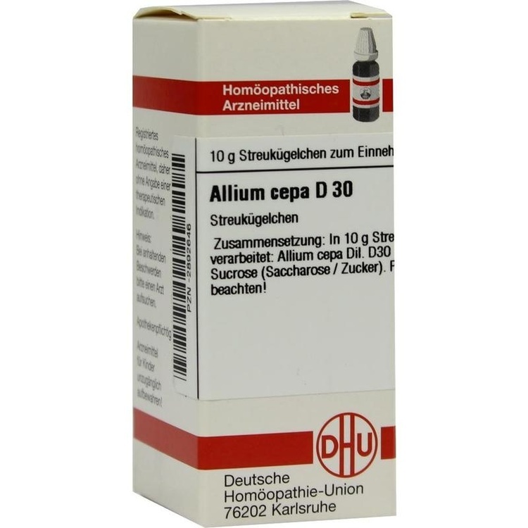 ALLIUM CEPA D 30 Globuli 10 g