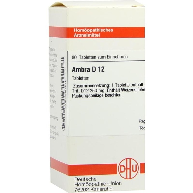 AMBRA D 12 Tabletten 80 St