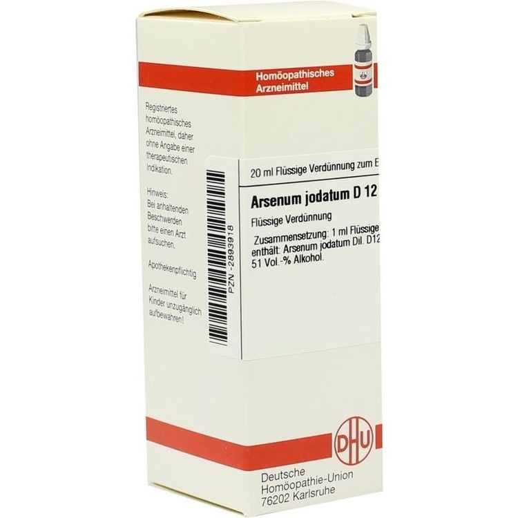 ARSENUM JODATUM D 12 Dilution 20 ml