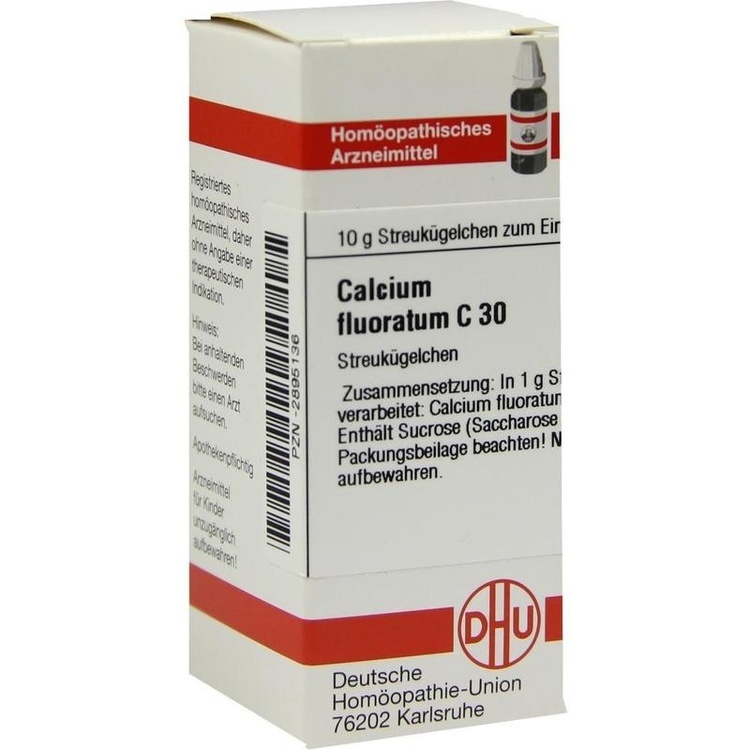 CALCIUM FLUORATUM C 30 Globuli 10 g