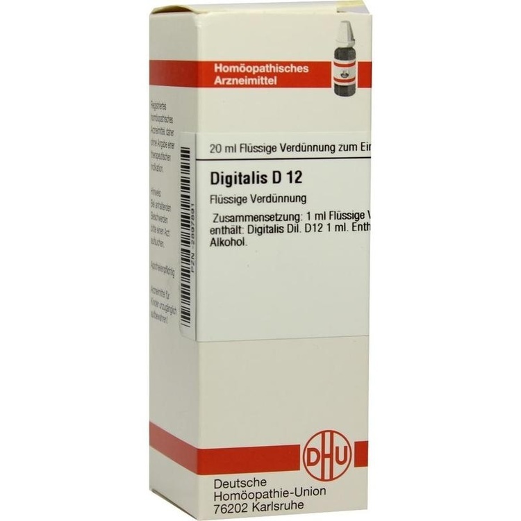 DIGITALIS D 12 Dilution 20 ml