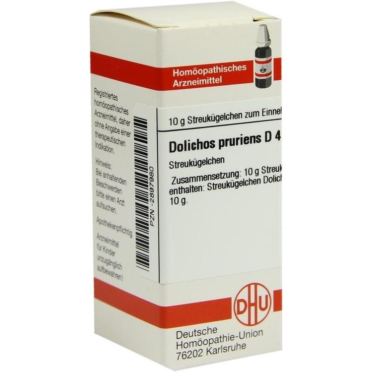 DOLICHOS PRURIENS D 4 Globuli 10 g