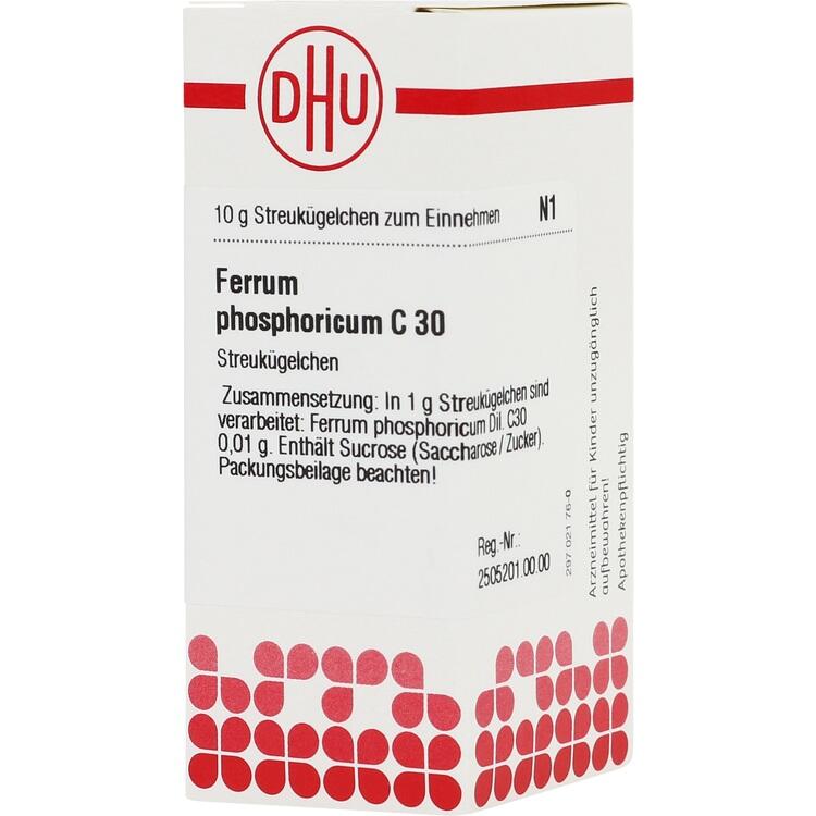 FERRUM PHOSPHORICUM C 30 Globuli 10 g