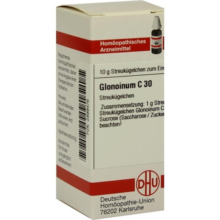 GLONOINUM C 30 Globuli 10 g