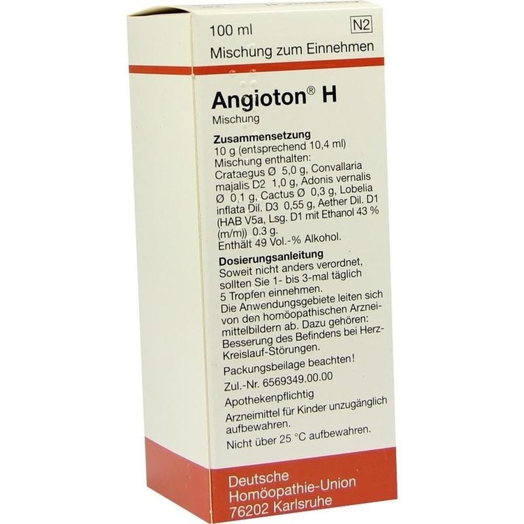 ANGIOTON H Mischung 100 ml