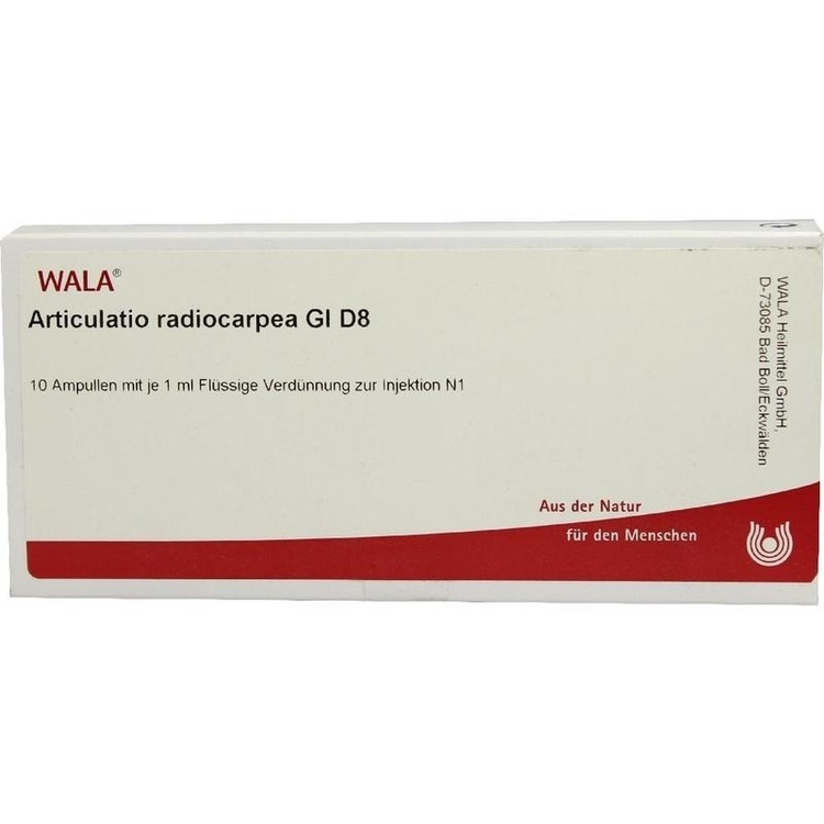 ARTICULATIO radiocarpea GL D 8 Ampullen 10X1 ml