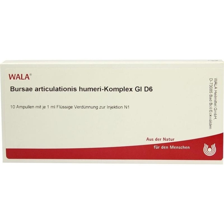 BURSAE articulationis humeri-Komplex GL D 6 Amp. 10X1 ml