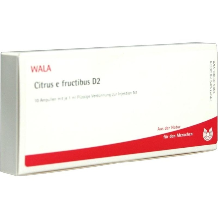 CITRUS E FRUCTIBUS D 2 Ampullen 10X1 ml