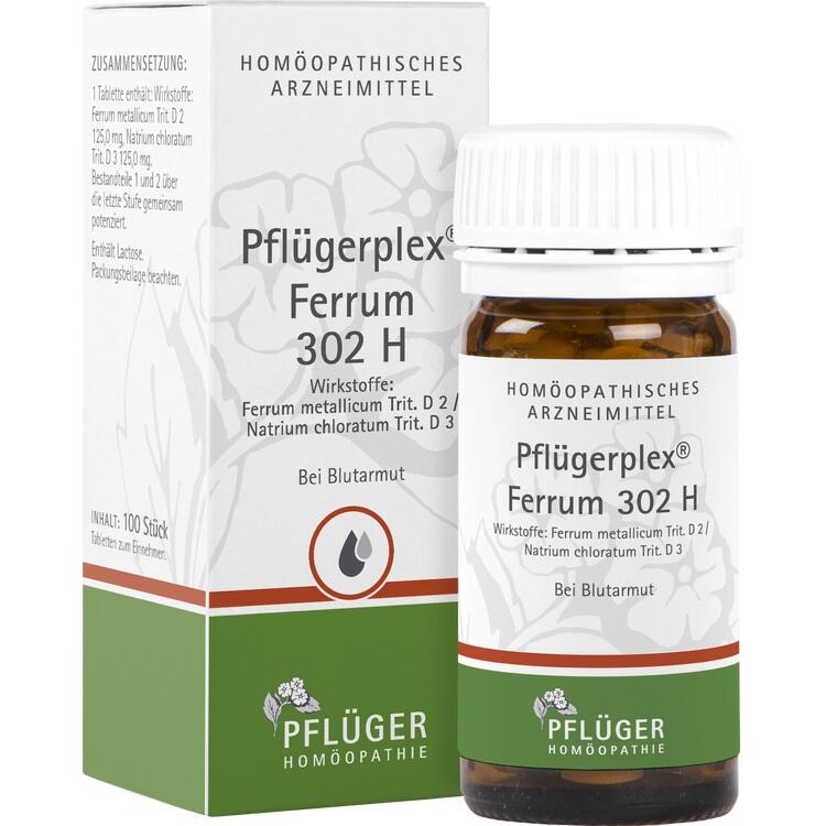 PFLÜGERPLEX Ferrum 302 H Tabletten 100 St