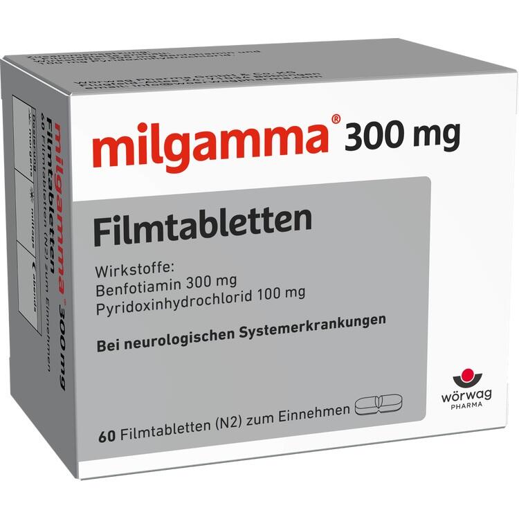 MILGAMMA 300 mg Filmtabletten 60 St
