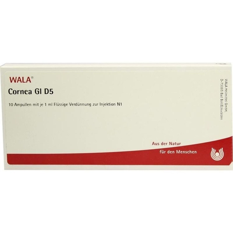 CORNEA GL D 5 Ampullen 10X1 ml