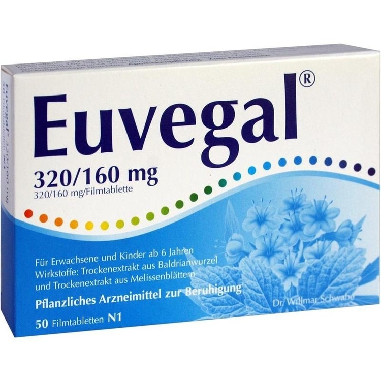 EUVEGAL 320 mg/160 mg Filmtabletten 50 St