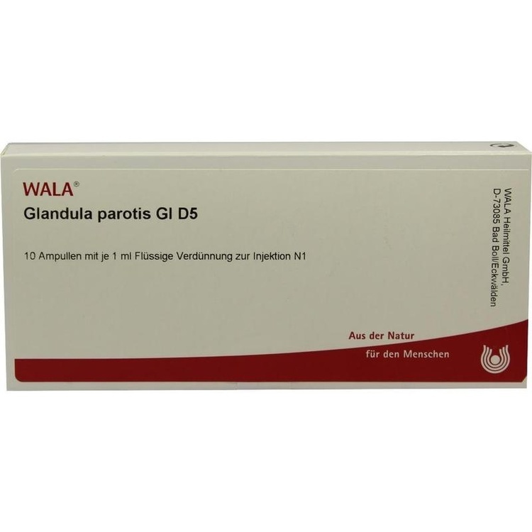 GLANDULA PAROTIS GL D 5 Ampullen 10X1 ml