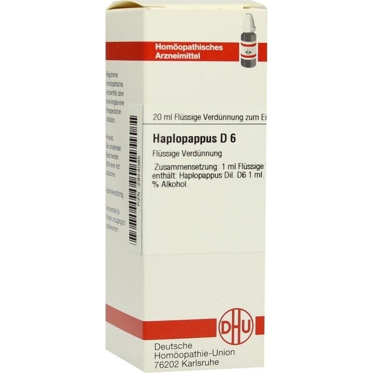 HAPLOPAPPUS D 6 Dilution 20 ml