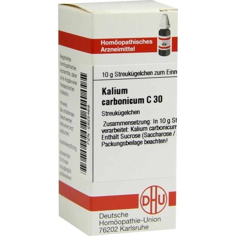 KALIUM CARBONICUM C 30 Globuli 10 g