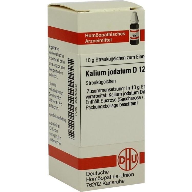 KALIUM JODATUM D 12 Globuli 10 g