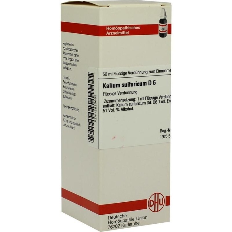 KALIUM SULFURICUM D 6 Dilution 50 ml