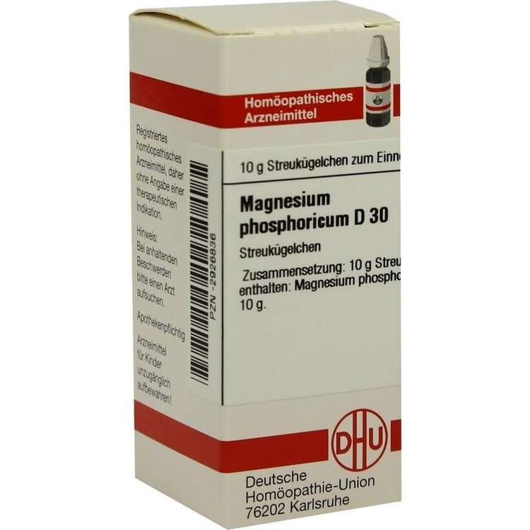 MAGNESIUM PHOSPHORICUM D 30 Globuli 10 g