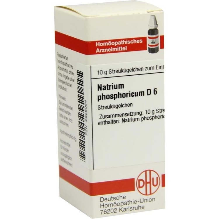 NATRIUM PHOSPHORICUM D 6 Globuli 10 g