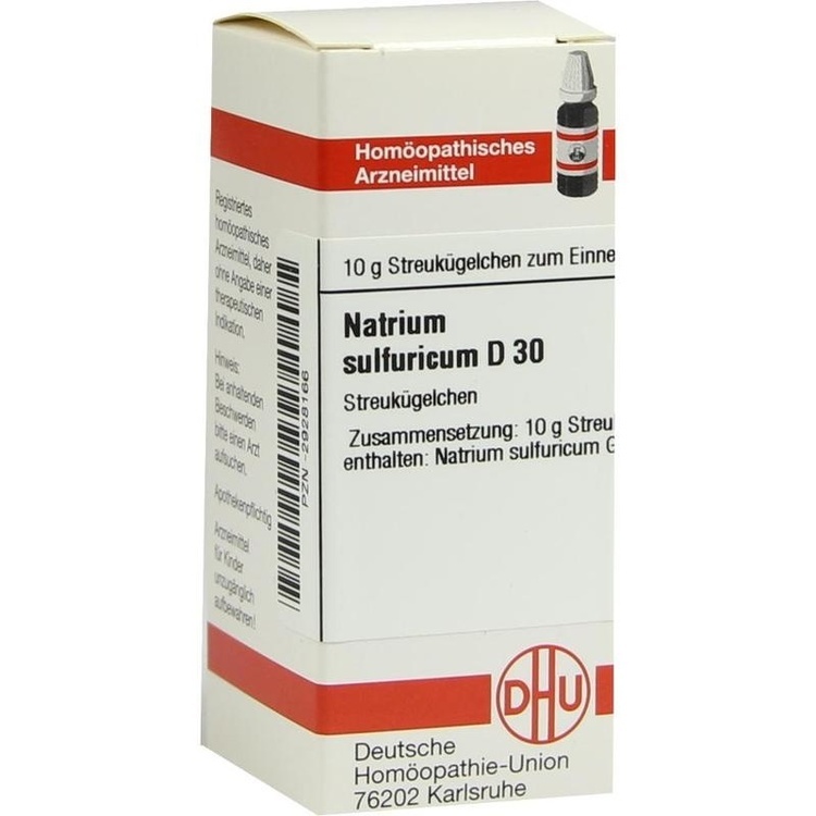 NATRIUM SULFURICUM D 30 Globuli 10 g