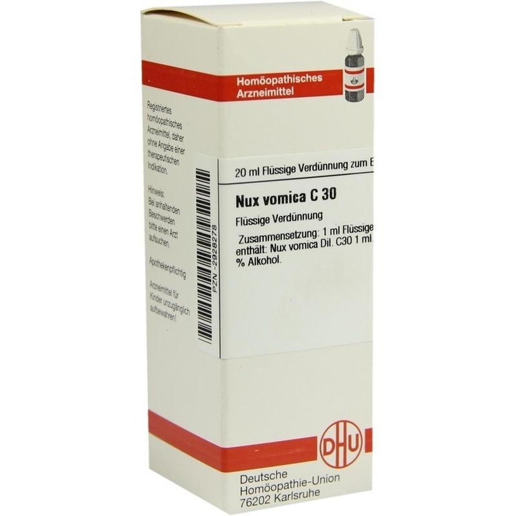 NUX VOMICA C 30 Dilution 20 ml