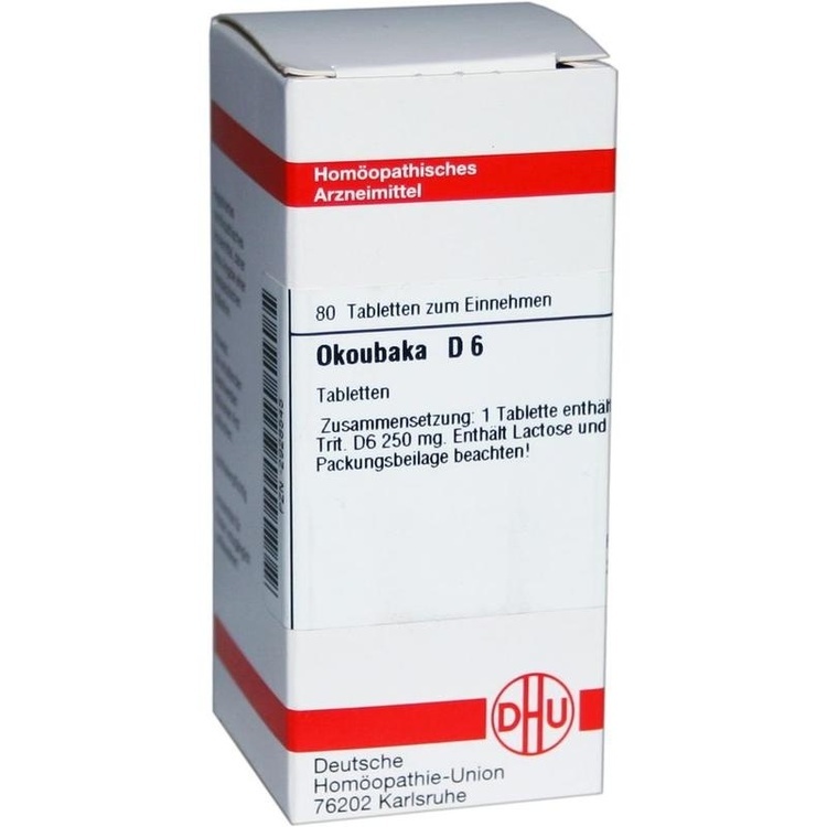 OKOUBAKA D 6 Tabletten 80 St