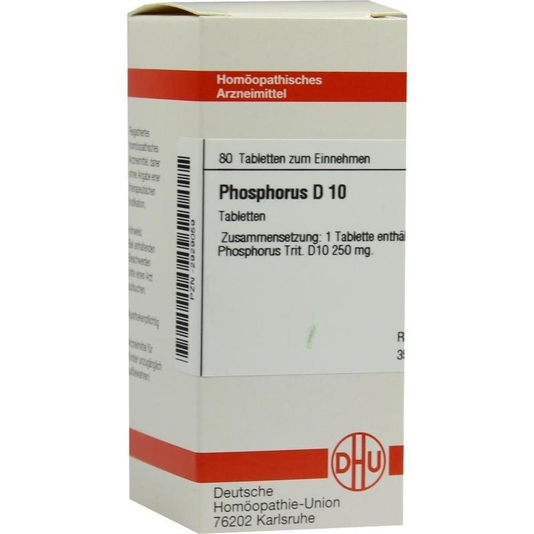 PHOSPHORUS D 10 Tabletten 80 St