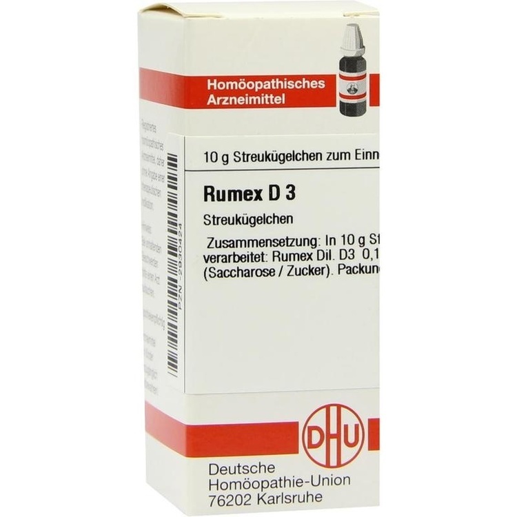 RUMEX D 3 Globuli 10 g