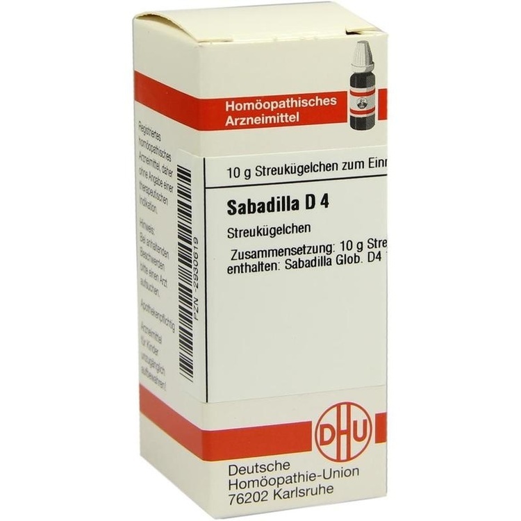 SABADILLA D 4 Globuli 10 g