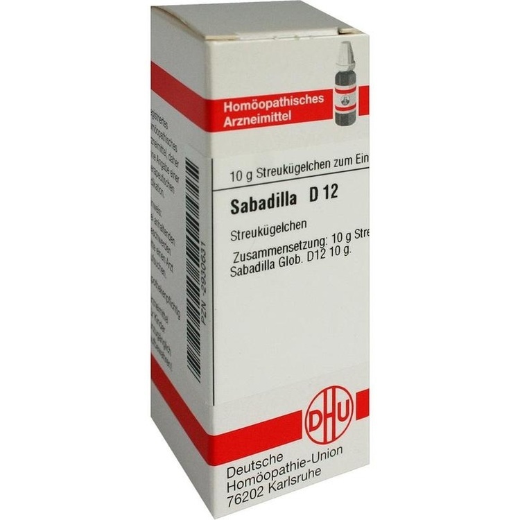 SABADILLA D 12 Globuli 10 g