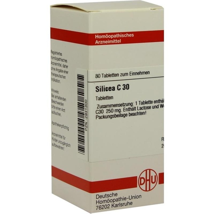 SILICEA C 30 Tabletten 80 St