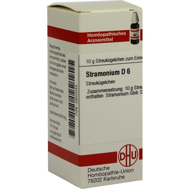 STRAMONIUM D 6 Globuli 10 g