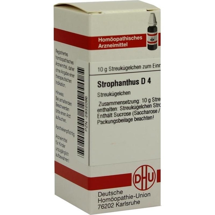 STROPHANTHUS D 4 Globuli 10 g