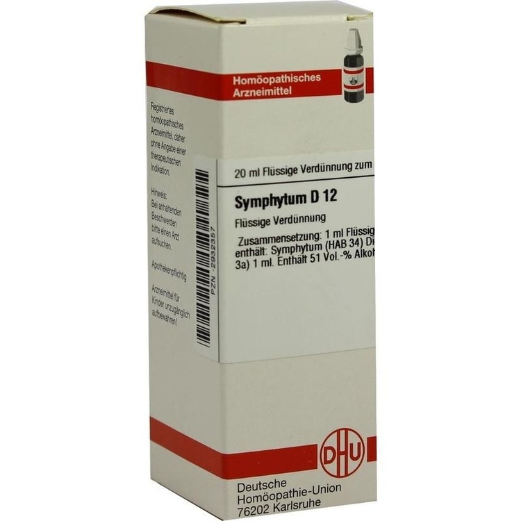 SYMPHYTUM D 12 Dilution 20 ml