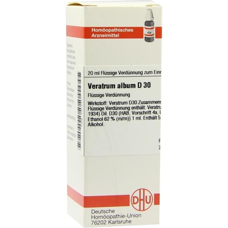 VERATRUM ALBUM D 30 Dilution 20 ml