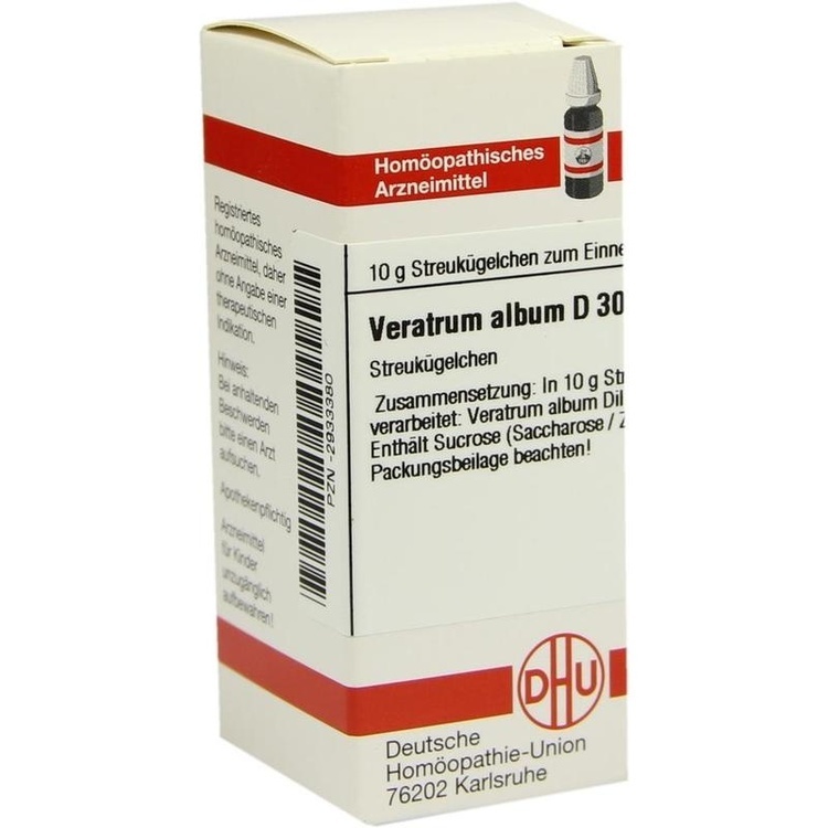 VERATRUM ALBUM D 30 Globuli 10 g